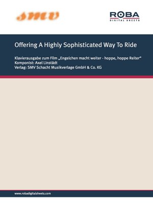 cover image of Offering a Highly Sophisticated Way to Ride